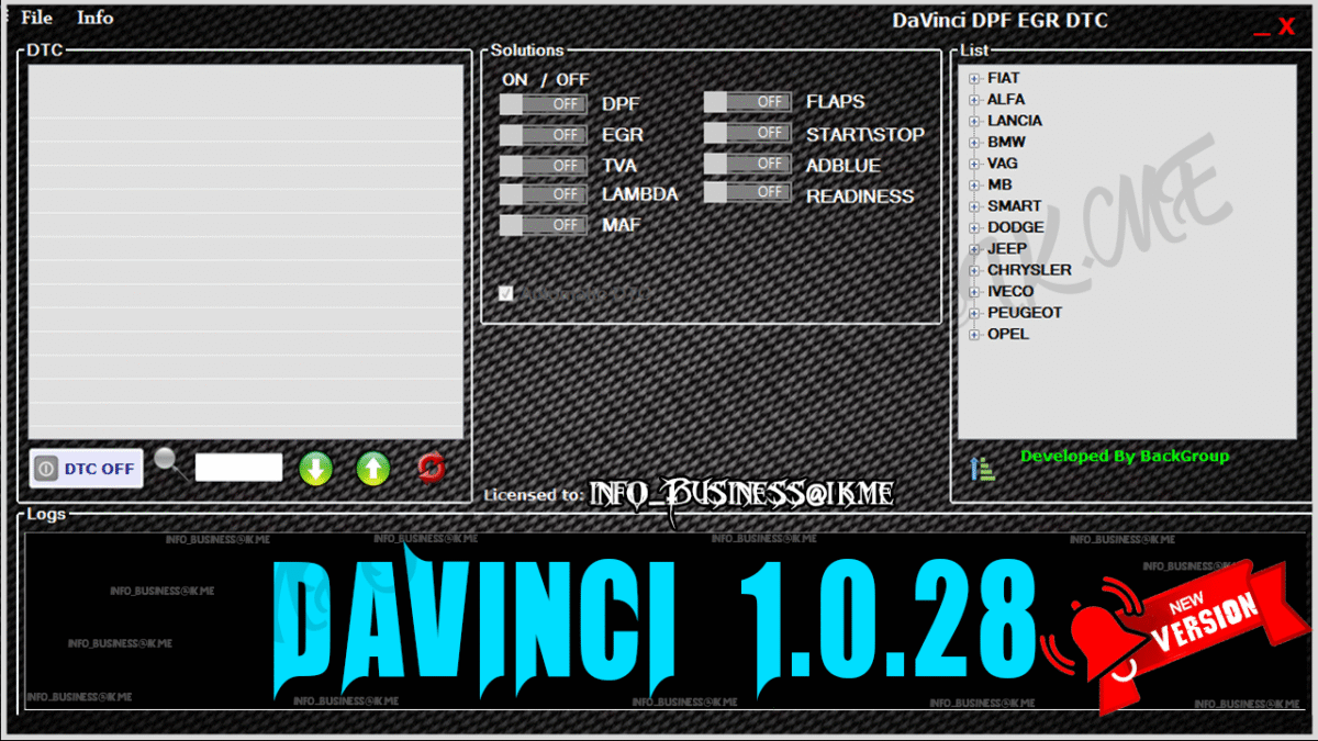 DAVINCI 1.0.28 - Image 1