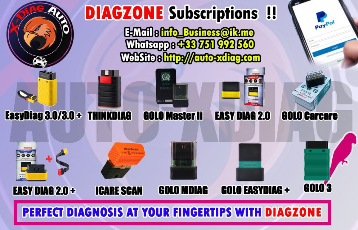 DIAGZONE Subscriptions - Image 1