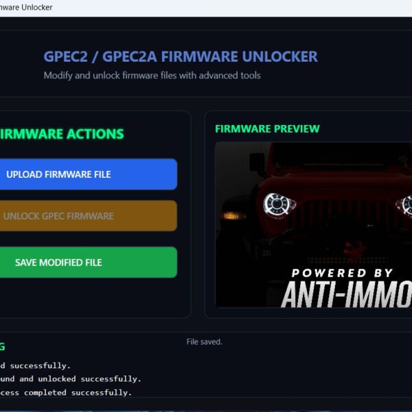 Gpec2 / Gpec2a Firmware Editor