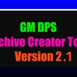 GM DPS Archive Creator Tool V2.1
