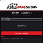 BMW EDC16 EWS IMMO OFF ECU Patcher