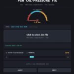 PSA Oil Pressure ECU Patcher – BlueHDi