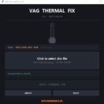 VAG Thermal Fix ECU Patcher